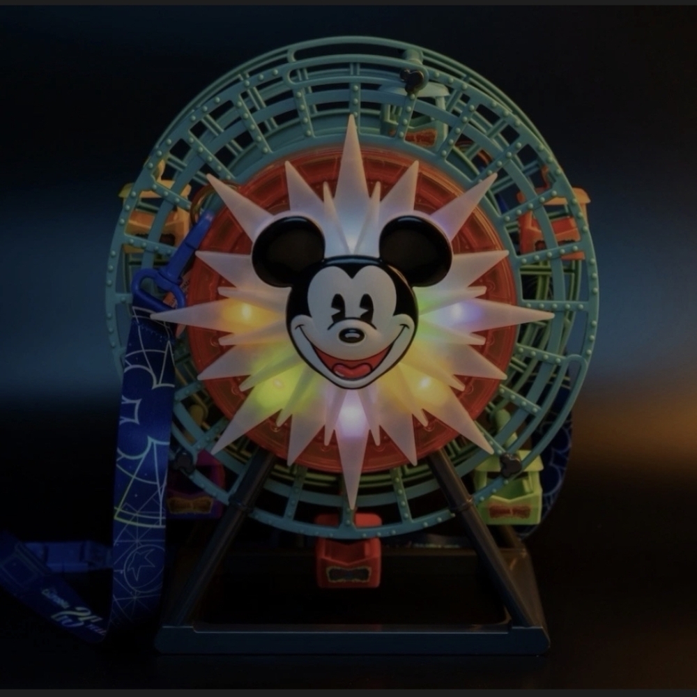 New Disney Parks Pixar Pal A Round Mickey Ferris Wheel Popcorn Bucket Disneyland - Picture 4 of 7